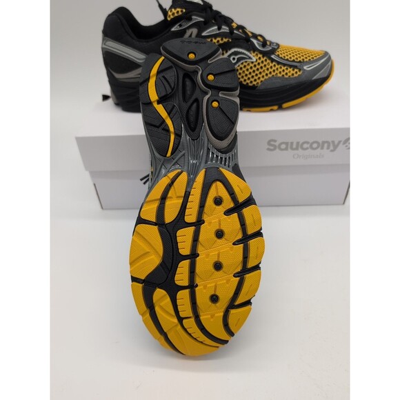 Saucony PROGRID OMNI 9 Gold/Carbon S70739-66 M 10/W 11.5 Hiking Trail Shoes - Picture 12 of 13